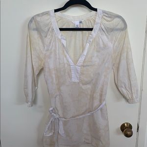 H&M cream Tunic